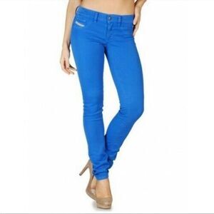 Diesel Livier Low Rise Super Slim Jegging - Size 24